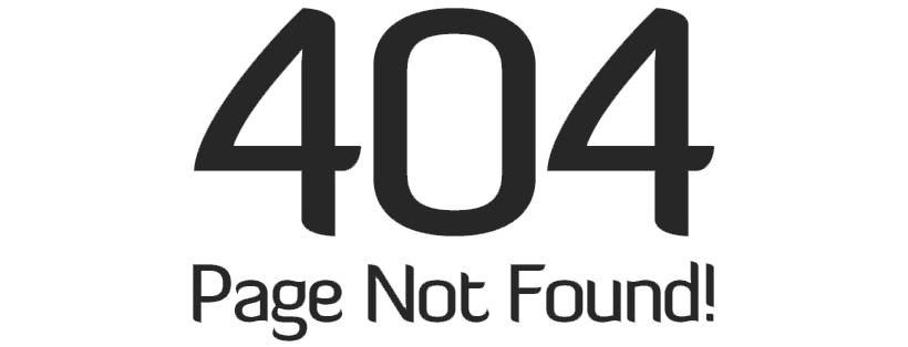 404 Page Not Found